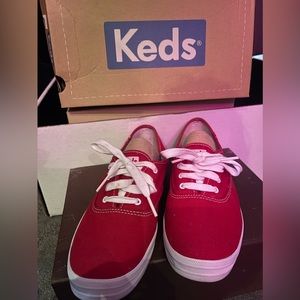 Keds Champion Red Canvas